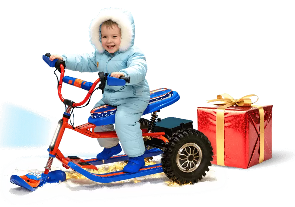 Электрический снегокат iBrat — Хит 2026 Электрический снегокат iBrat — Хит 2026